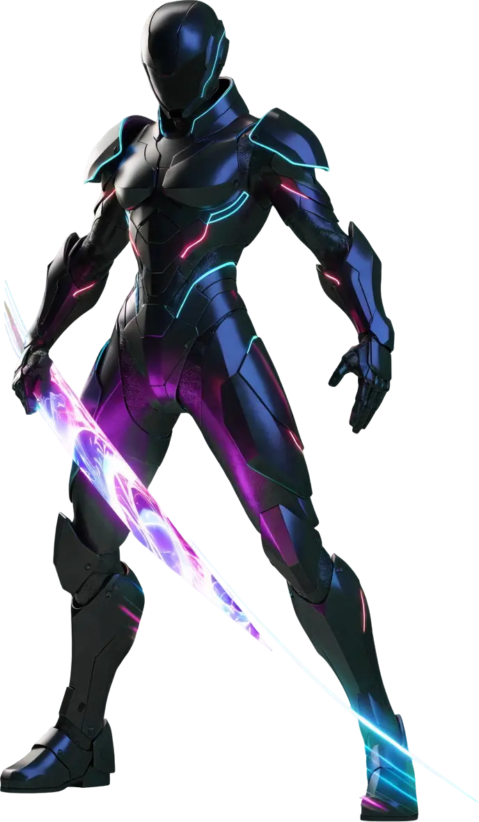 Neon Slash hero